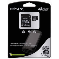 Pny 4GB MicroSDHC Optima (SDU4GBHC4OPTIMA-EF)
